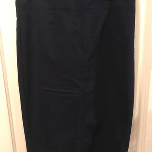 Navy blue skirt